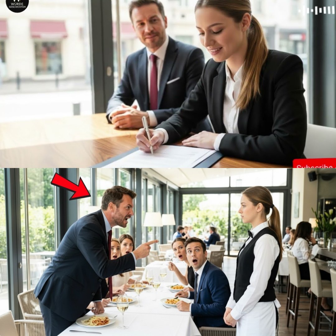 Der Millionär verspottet eine Kellnerin – Sekunden später bereut er es zutiefst