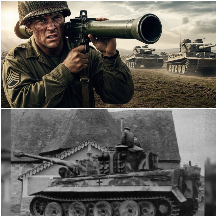 How One Soldier Destroyed 3 Tiger Tanks in 90 Seconds — With Nothing But a Bazooka