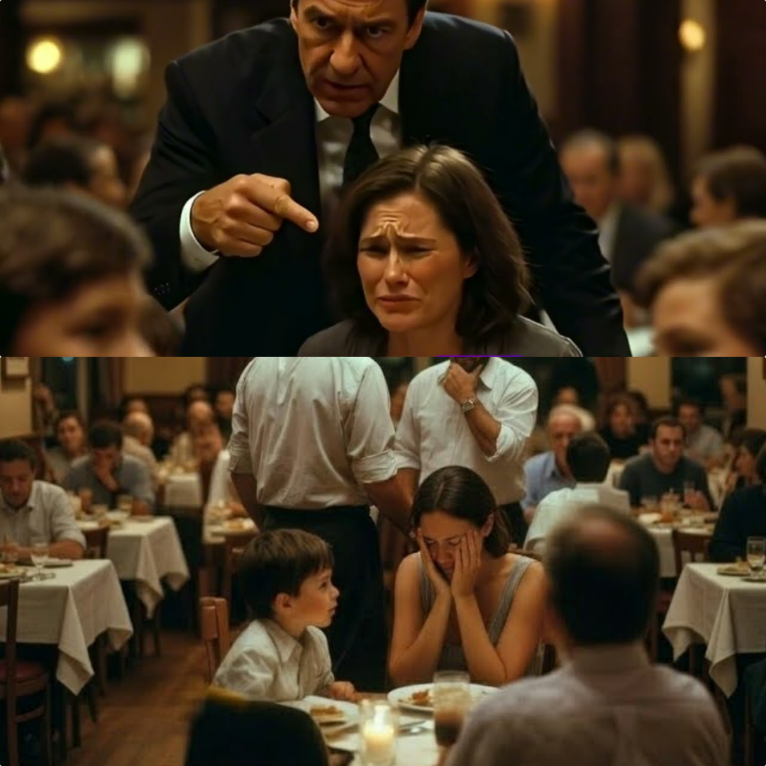 Sie warfen die Mutter vor ihrem Sohn hinaus — doch ein stiller Mann enthüllte die Wahrheit