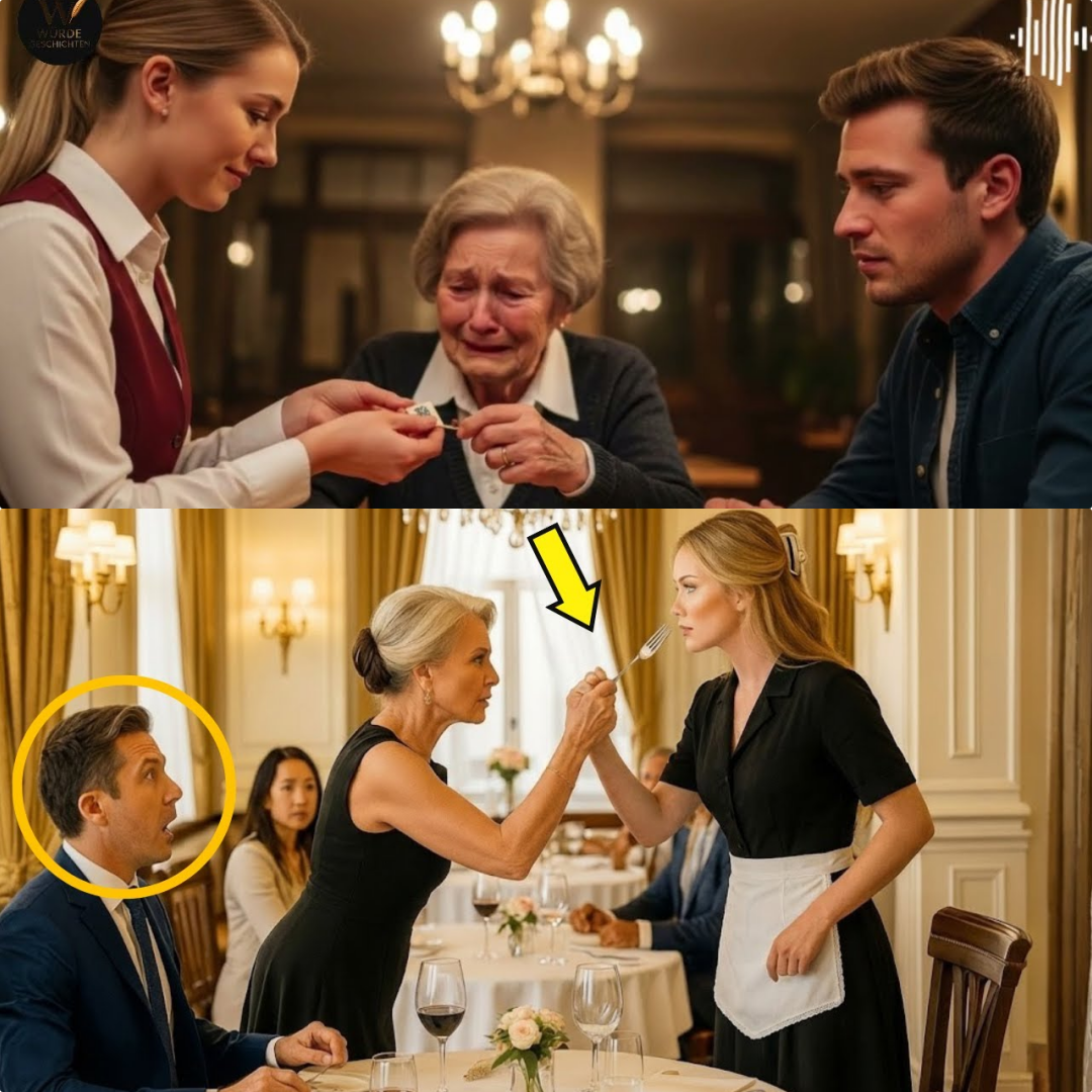 Die Mutter des Milliardärs schüchterte alle ein – bis eine Kellnerin ihr mutig die Stirn bot!