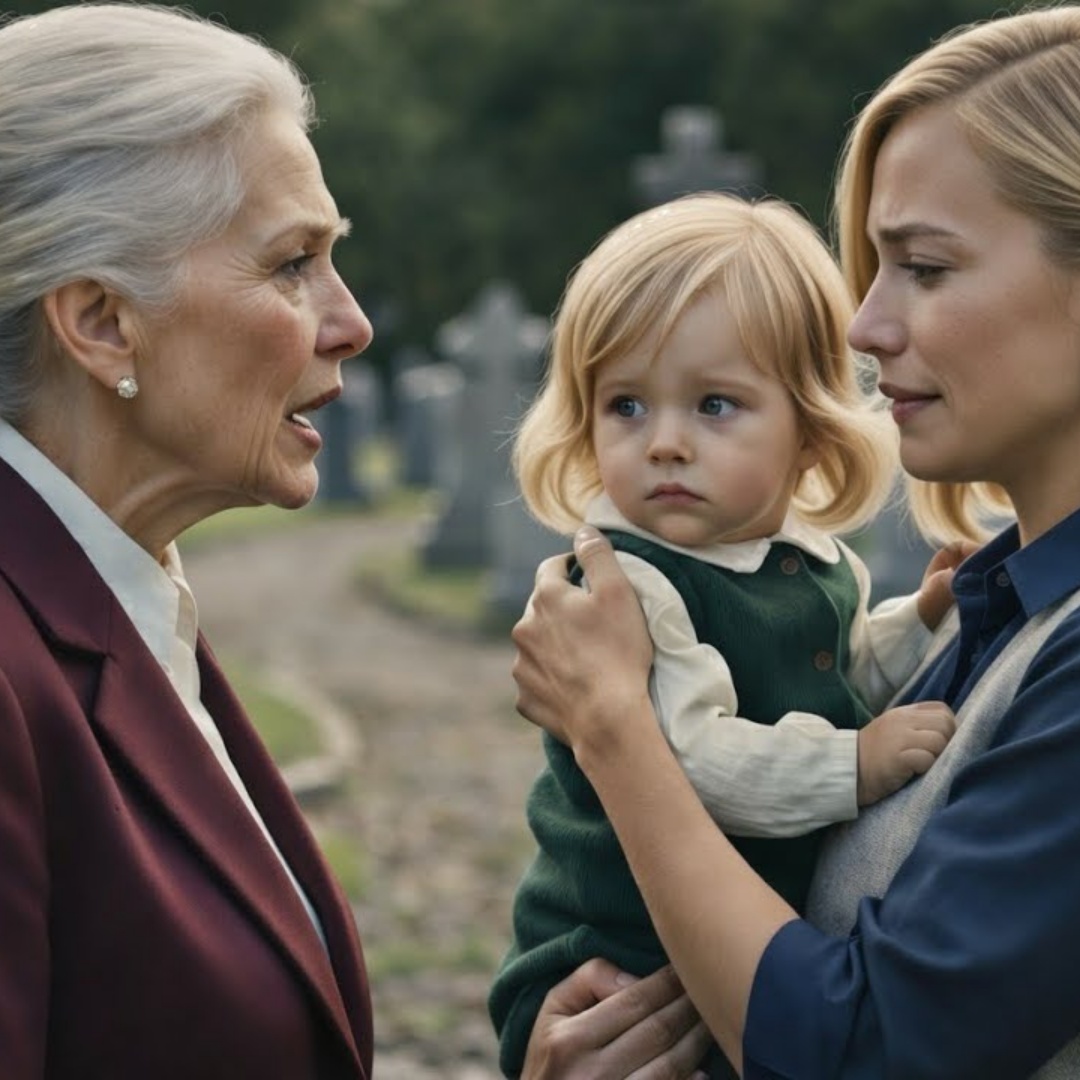 „Am Grab Seines Sohnes Hörte Der Milliardär Ein Wort, Das Sein Leben Zerstörte…“