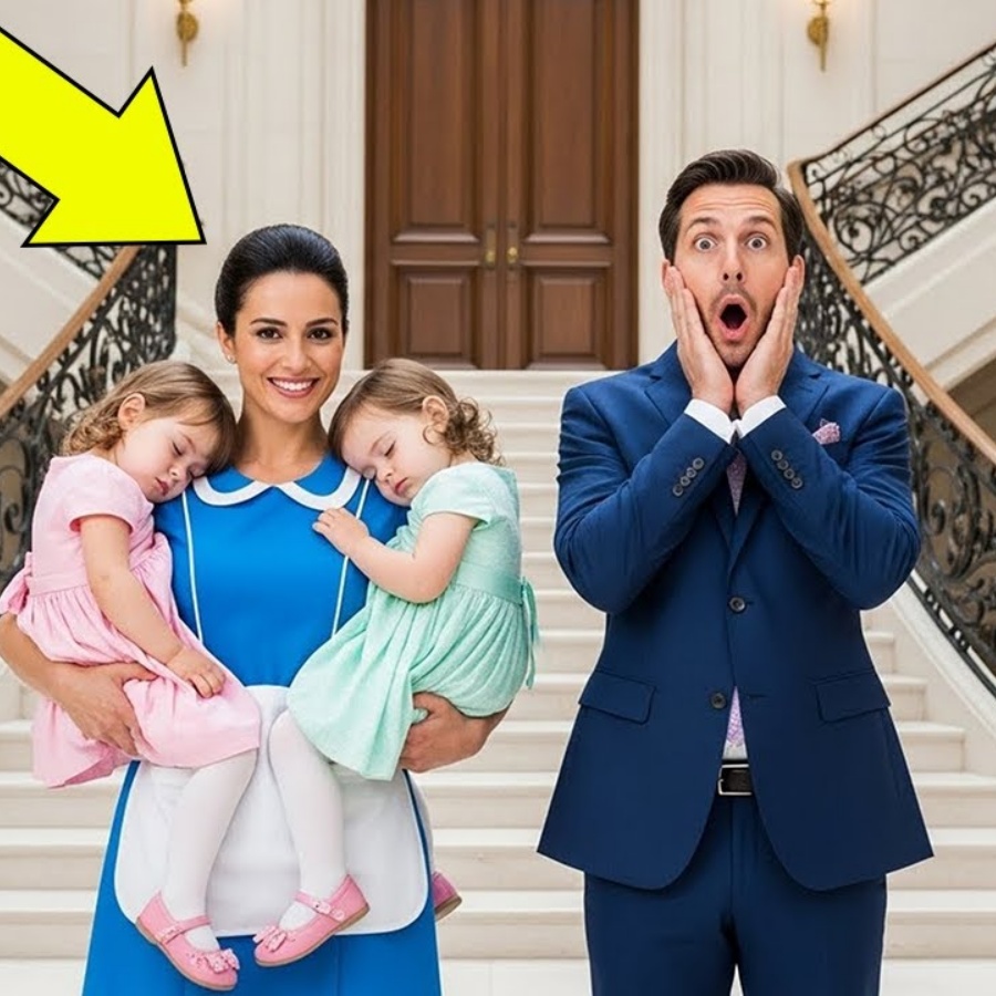 AS FILHAS DO EMPRESÁRIO VIÚVO NÃO PARAVAM DE CHORAR NO ANIVERSÁRIO… ATÉ QUE A BABÁ FEZ O IMPOSSÍVEL