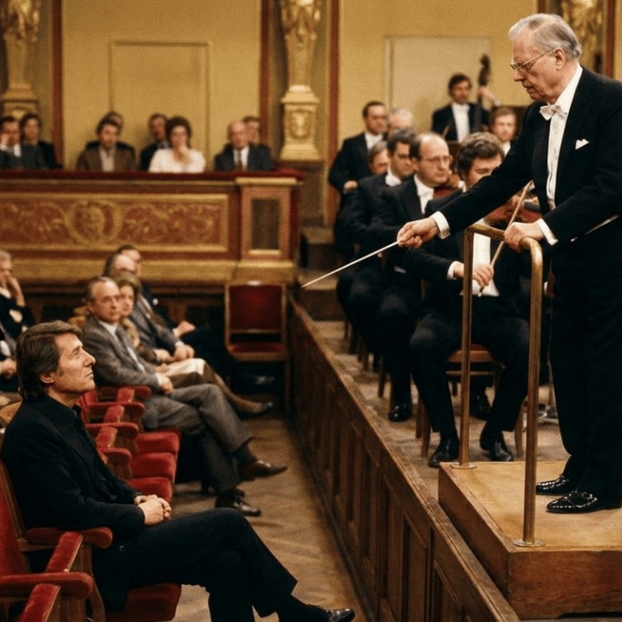 Wusste Nicht Dass es Udo Jürgens War —Dirigent Herausforderte Eine Zufällige Person Aus Dem Publikum