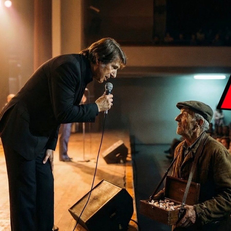 Udo Jürgens sah älteren herr, der bei seinem die Show Süßigkeiten verkaufte – was er an diesem Abend