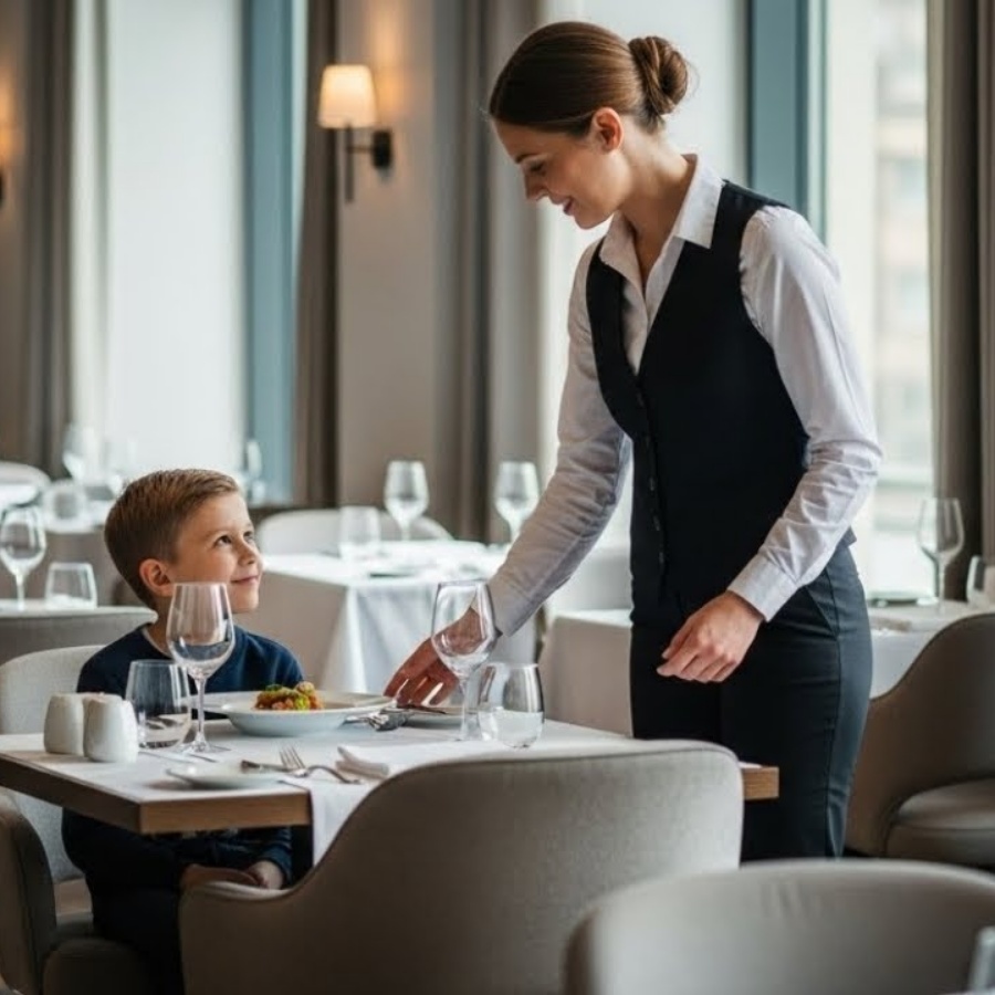 Die Kellnerin ahnte nichts – doch ein Milliardär beobachtete jede ihrer Bewegungen