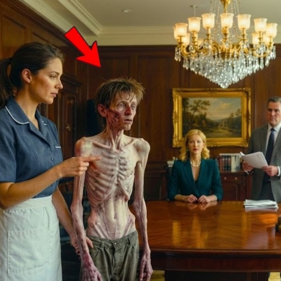 Am Tag der Testamentseröffnung entlarvt die Putzfrau die Witwe: Ihr Sohn war im Keller.