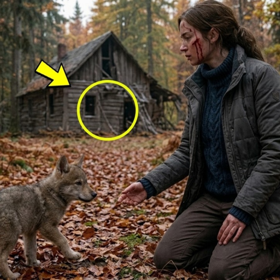 Der Wolfjunge führte die Frau zu einer verlassenen Hütte. Was drinnen war, schockierte alle!