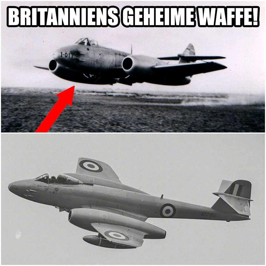 Einziger Alliierten-Jet im Krieg: Warum der Meteor nie gegen die Me-262 kaempfte!  DD