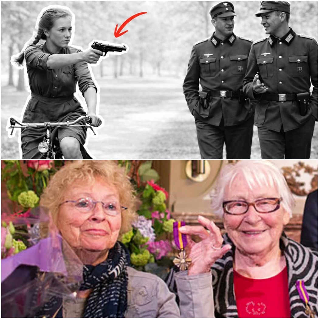 Das „unschuldige“ niederländische Schulmädchen, das vom Fahrrad aus Nazi-Offiziere einen nach dem anderen tötete.  DD