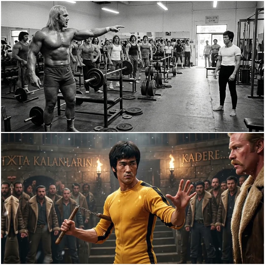 Hulk Hogan Zu Bruce Lee Halte 30 Sekunden Aus, Ich Verbeuge Mich Vor Dir — 8 Sekunden Später  DD