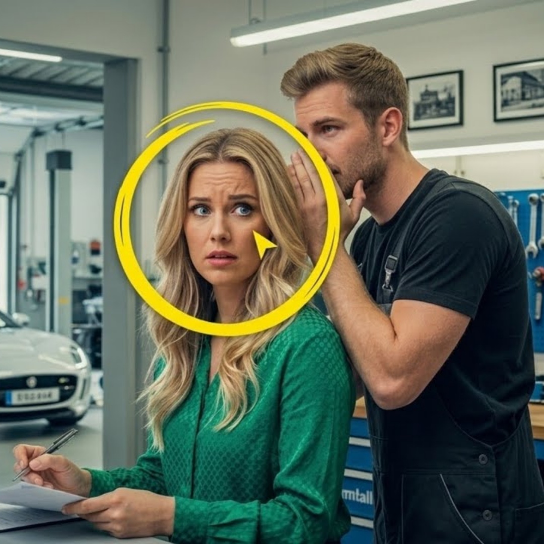 „UNTERSCHREIB NICHT!“ – Mechaniker Stoppt Millionärin, Sekunden Später Passiert DAS…