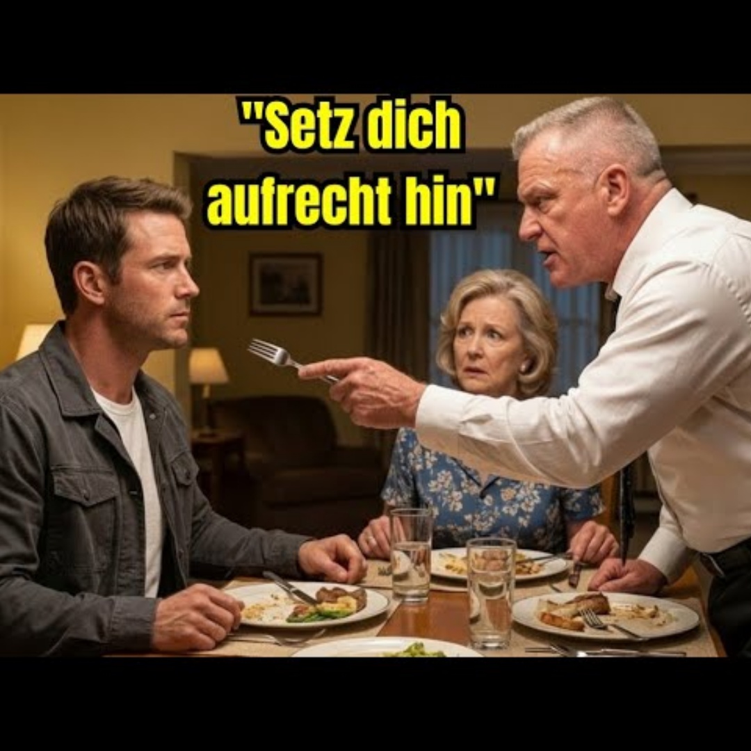 “Der Oberst wollte mich beim Abendessen herumkommandieren – dann verstummte er”