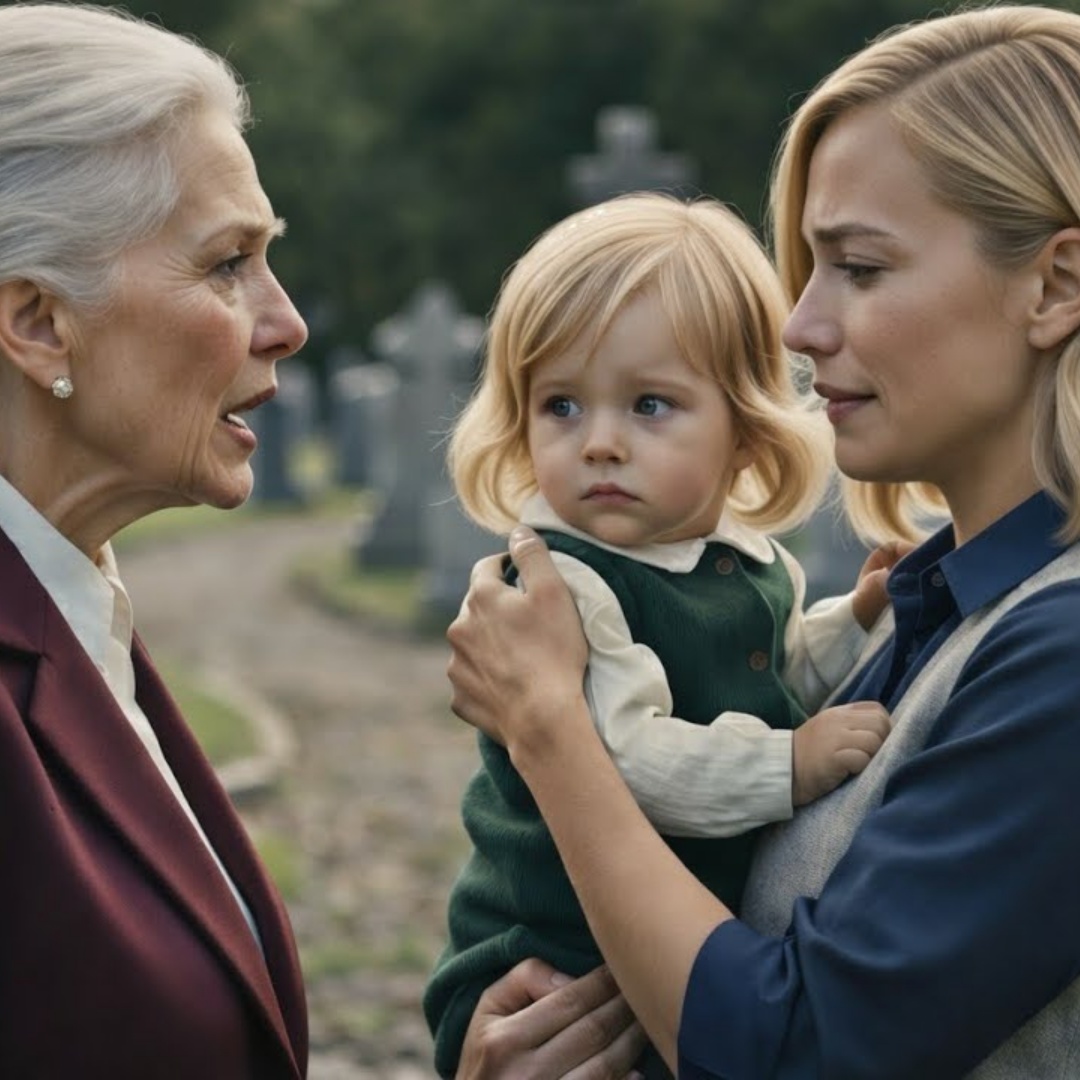 „Am Grab Seines Sohnes Hörte Der Milliardär Ein Wort, Das Sein Leben Zerstörte…“