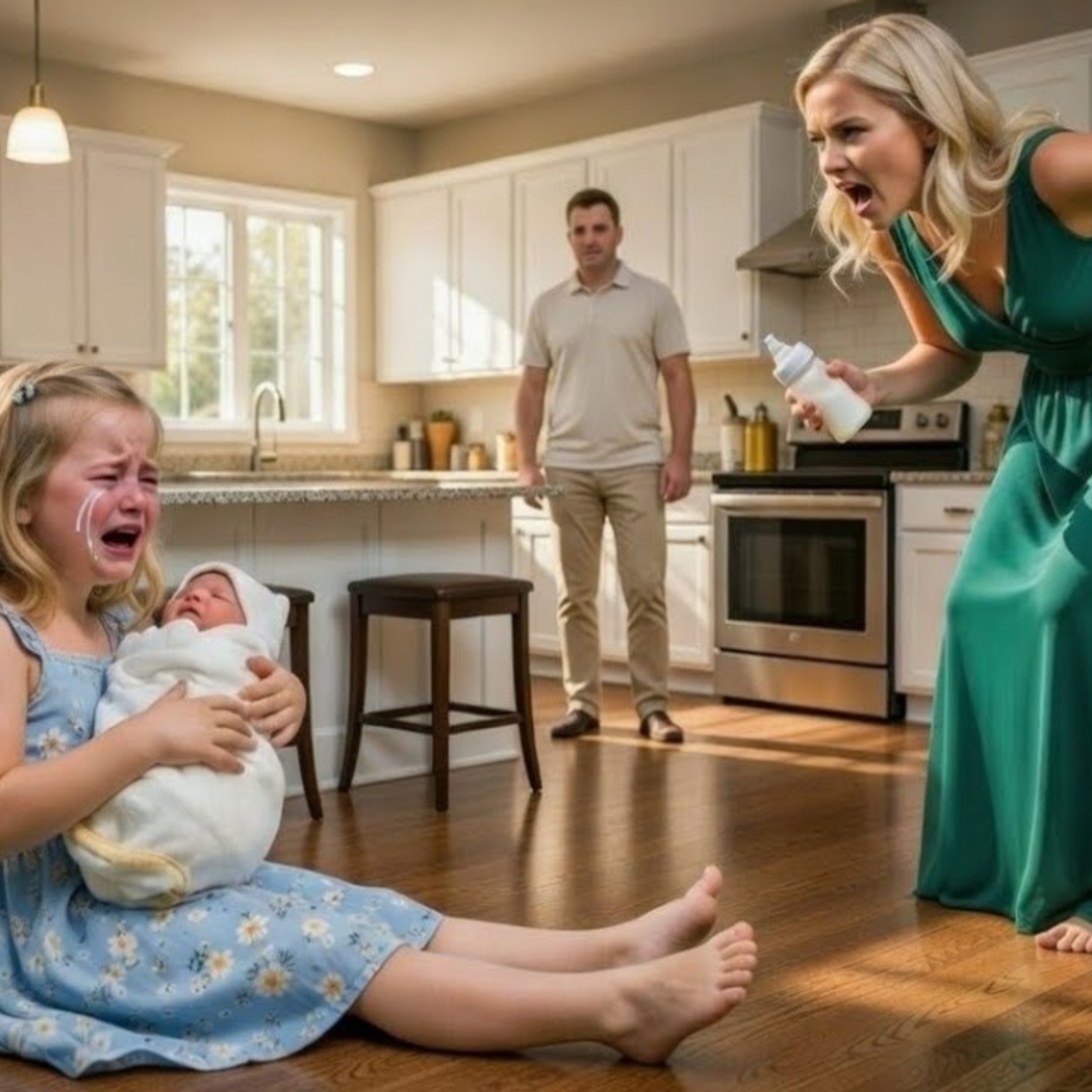 Tu Uns Nicht Weh…“ – Sekunden Später Stand Ihr Reicher Vater Hinter Ihm