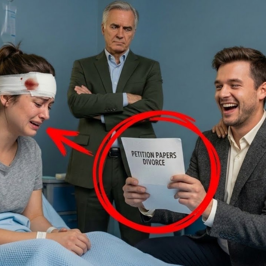 Sie lag im Krankenhaus… während ihr Mann die Scheidung mit seiner Geliebten unterschrieb – doch als