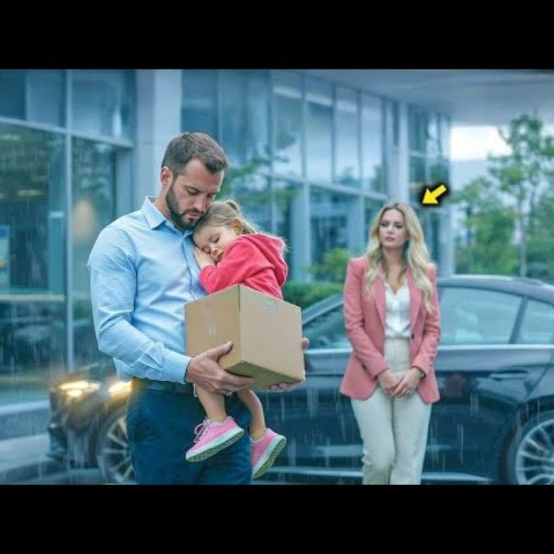 Vater verliert Job mit Tochter im Arm, doch eine Millionärin sieht es und greift sofort ein…