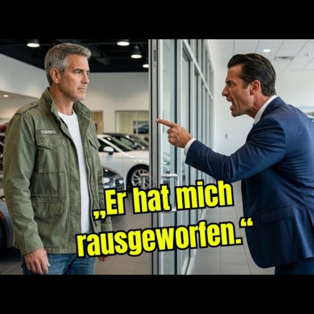 “Ich wurde aus meinem eigenen Autohaus geworfen – dann merkten sie, dass ich der Besitzer bin”