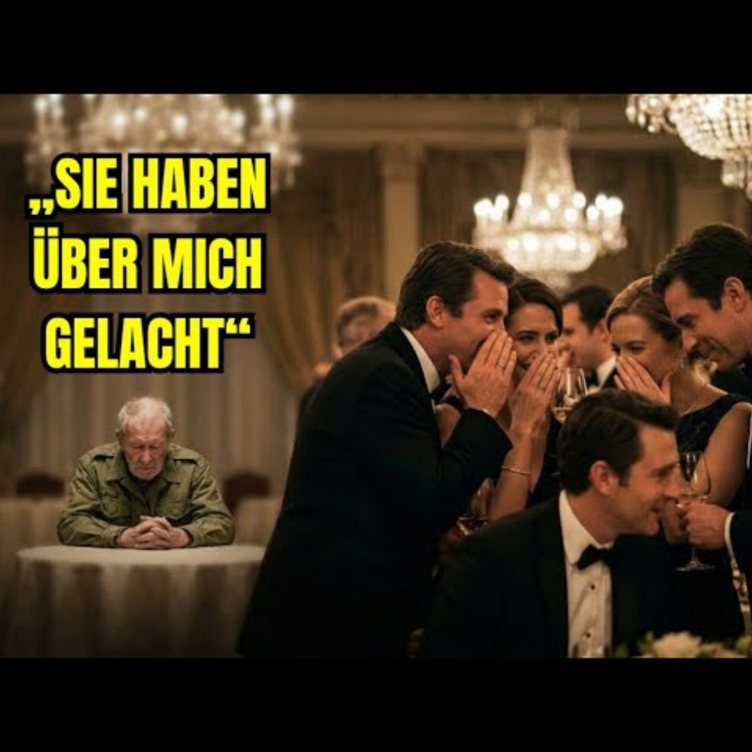 “Hochzeitsgäste lachten über mich – bis der Vater des Bräutigams erkannte, wer ich wirklich war”