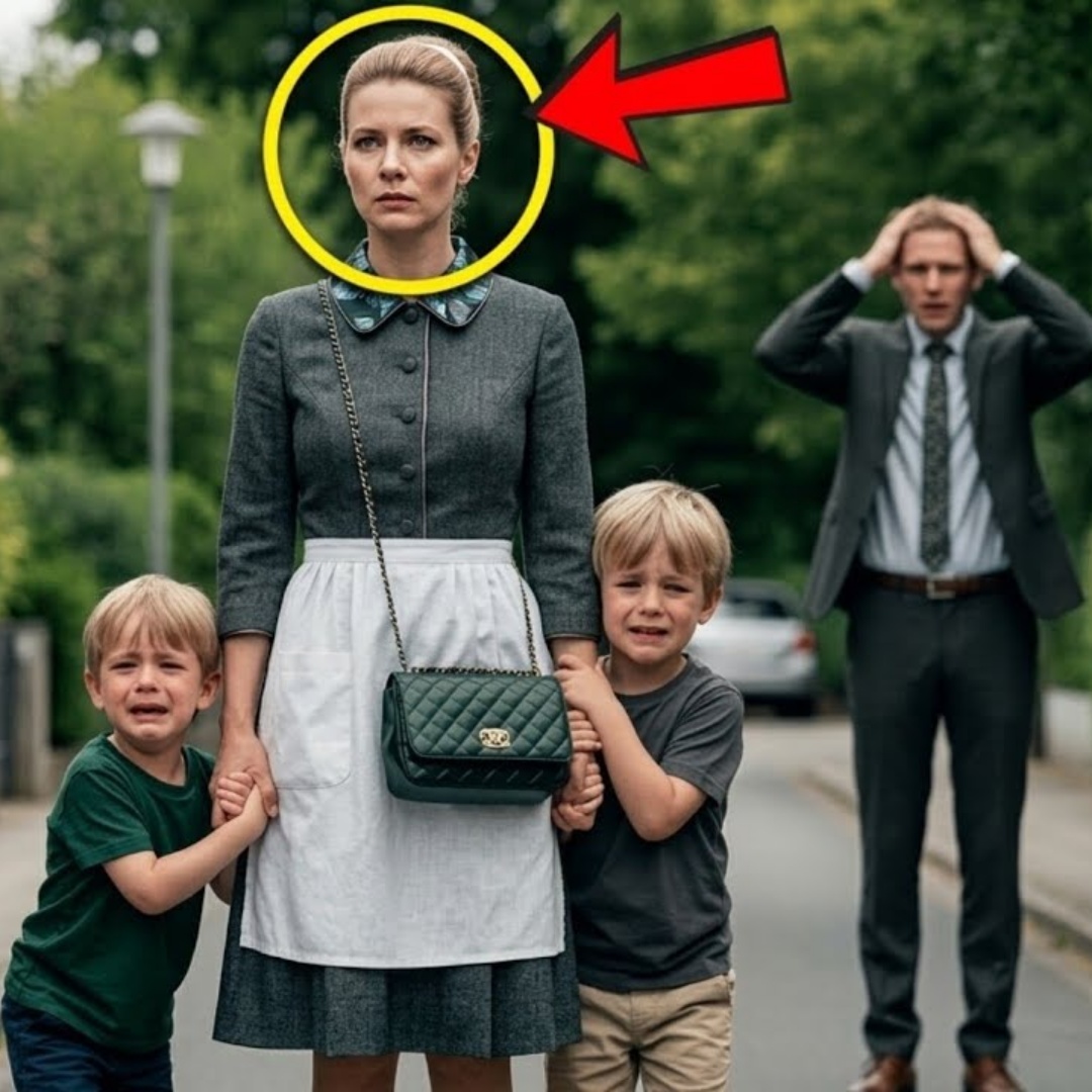 He fired the cleaning lady immediately – but what his children did afterwards drove the millionai…