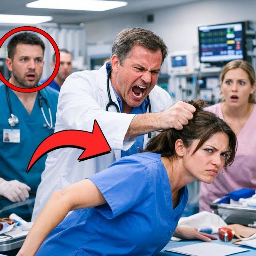 Der Chefarzt riss ihr brutal an den Haaren–was die stille Krankenschwester dann tat schockierte alle