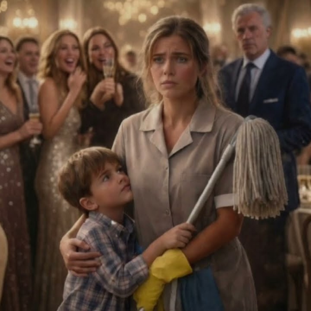 „Sie nannten sie nur Putzfrau vor ihrem Sohn — bis der Investor den Saal zum Schweigen brachte“