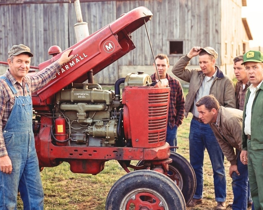 Sie lachten, als er einen Traktor ohne Motor kaufte – was er einbaute, veränderte alles plötzlich  DD