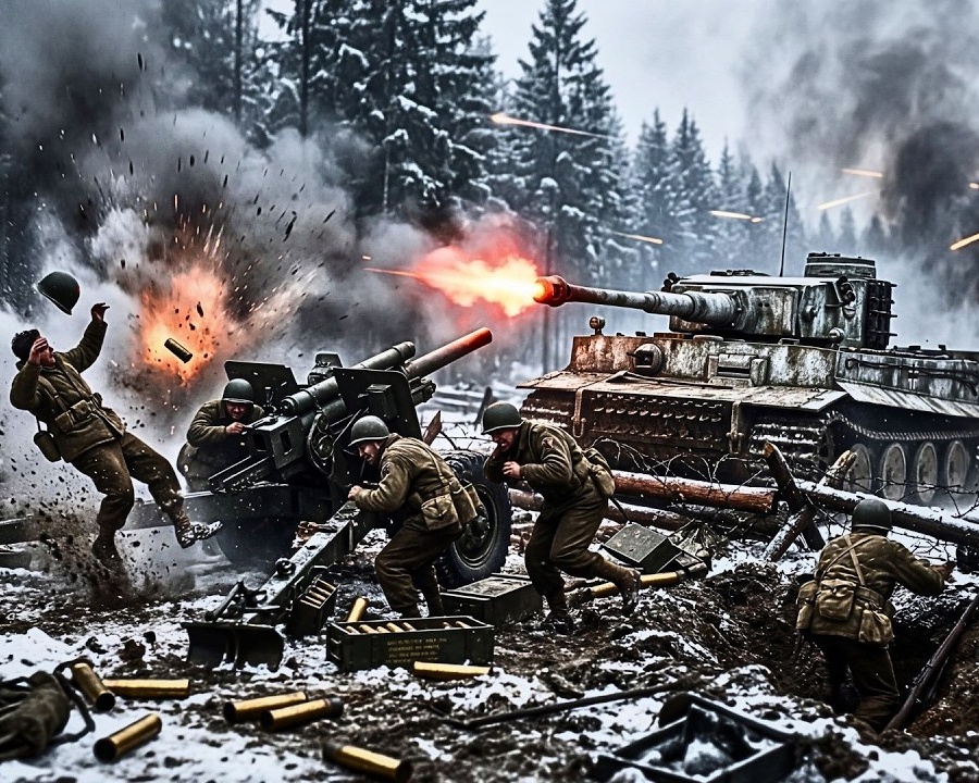 Ardennen 1944: Als Deutschland die Amerikaner KESSELTE und ZERSTÖRTE  DD