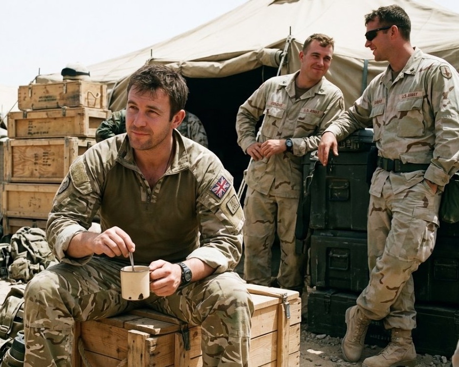 Die Amerikaner lachten über den Teetrinkkurs. Doch dann belehrte sie die SAS eines Besseren.   DD