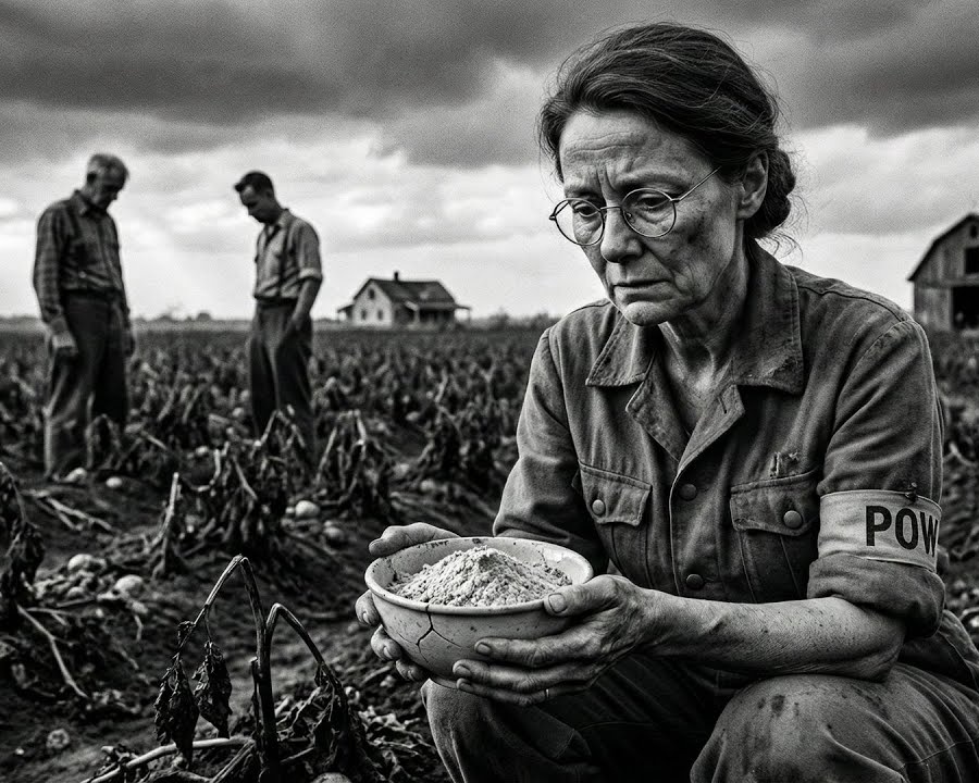 Deutsche Kriegsgefangene wusste, wie man den Ernteausfall stoppt. Sie schwieg wochenlang.  DD