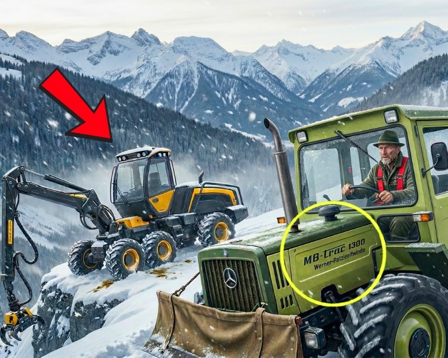 Händler nannte ihn unsicher: Warum dieser 1978er MB-Trac im Blizzard stolz das Dorf massiv schockte!  DD