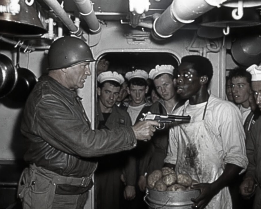 Was Patton tat, als ein Marinekoch innerhalb von 30 Minuten drei deutsche U-Boote des Typs IX versenkte   DD