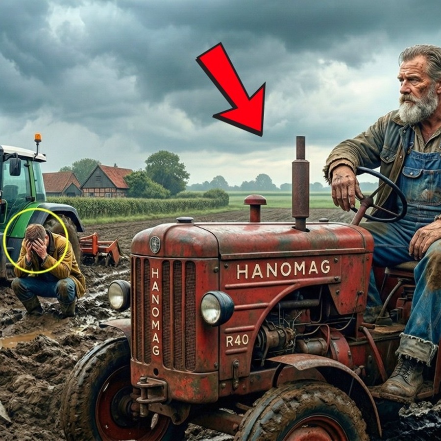 1964 lachte der Händler über Hanomag R40 — Wie er 18 Jahre später stolz massiv um Hilfe anflehte.  DD