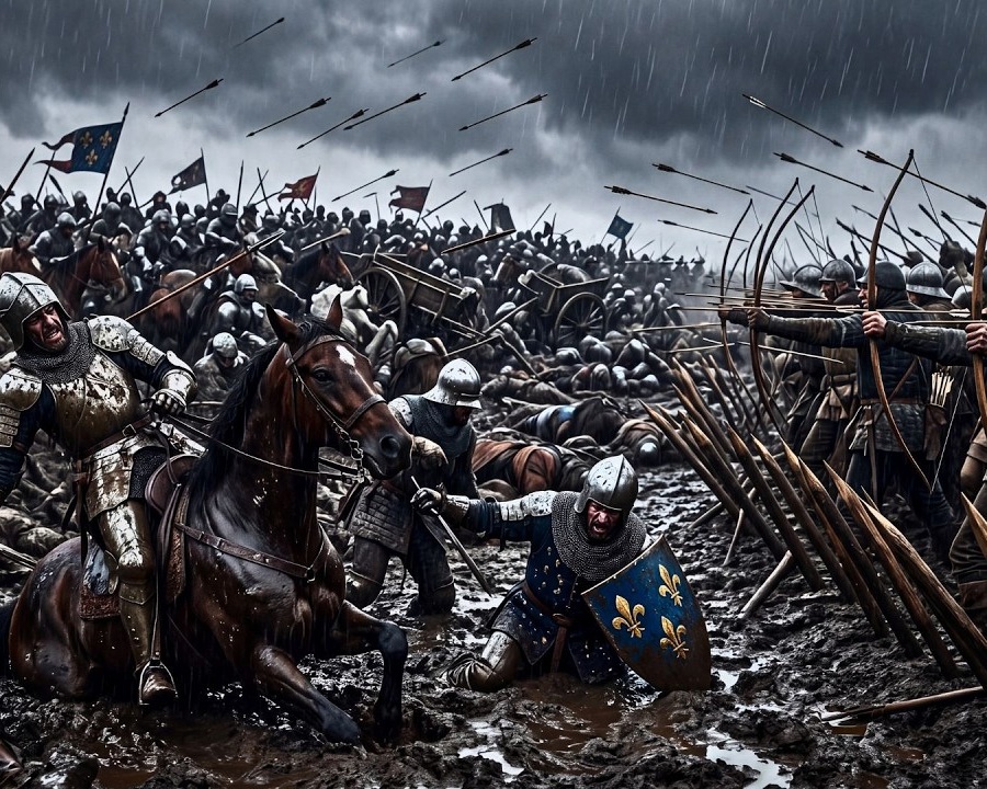 Als 6.000 Briten das französische Reich BRUTAL ZERBRACHEN | Agincourt 1415  DD