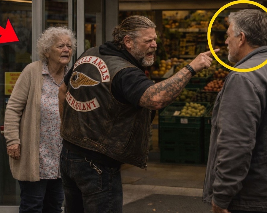 Ein Mann griff die Mutter eines Hells Angels an โ er wusste nicht, dass ihr Sohn zusah. DD