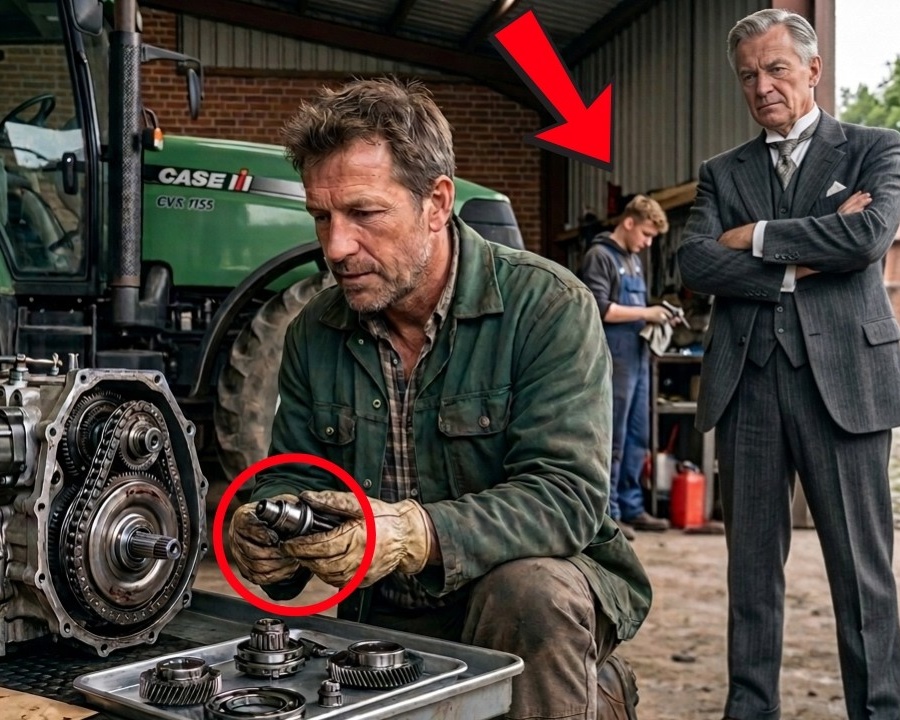 Der angeblich irreparable Traktor – bis ein alter Servicebericht die Wahrheit zeigte…  DD