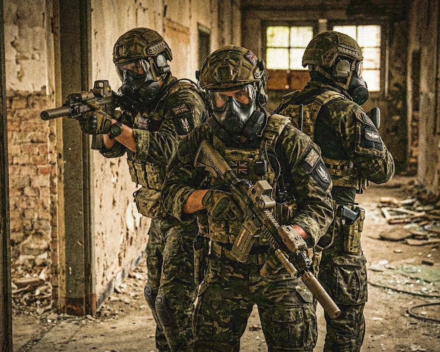 Wie drei britische SAS-Soldaten Geiseln aus einem von 40 Al-Qaida-Kämpfern besetzten Gebäude befreiten   DD