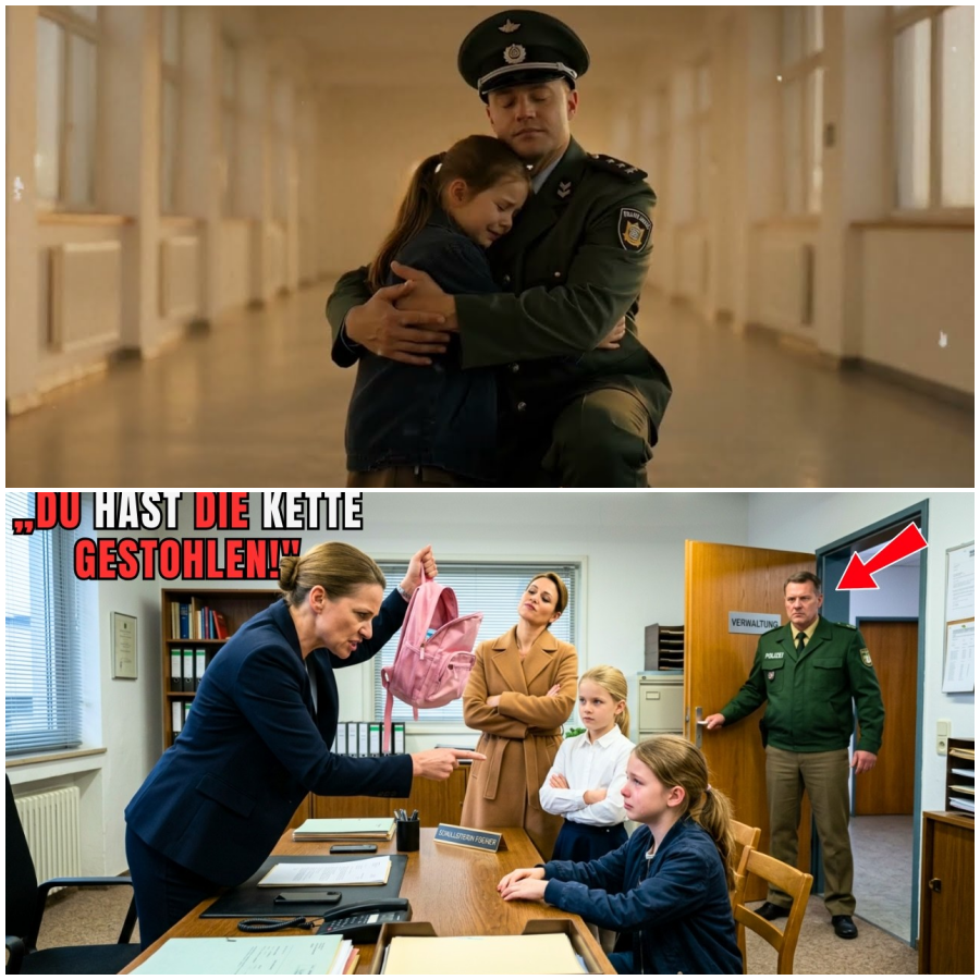 Reiche Schülerin beschuldigt Mädchen – Lehrerin glaubt ihr sofort – dann öffnet sich die Tür