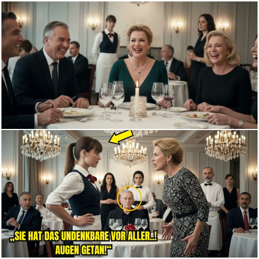 Alle hatten Angst vor der Frau des Millionärs – bis eine arme Kellnerin das Undenkbare tat