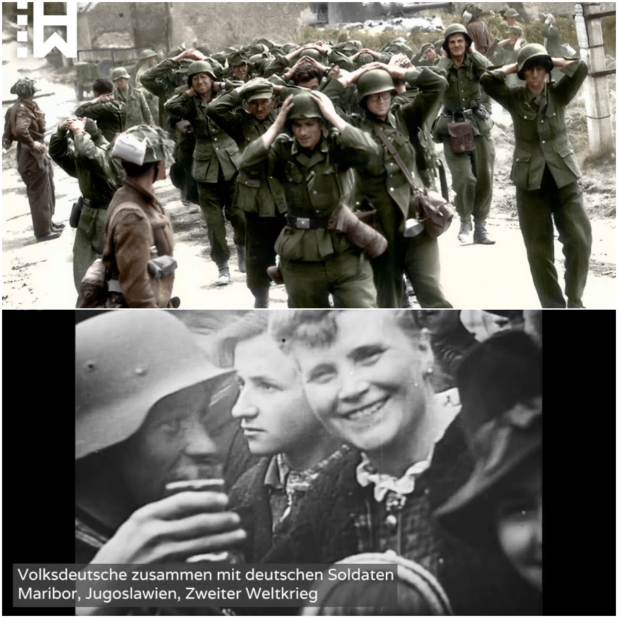 2.000 Nazis nackt ausgezogen & hingerichtet, weil sie 3.000 Kroaten ermordeten