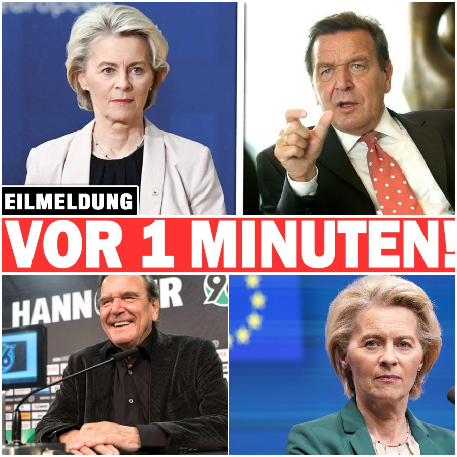 Ein politisches Erdbeben: Warum Gerhard Schröders harte Abrechnung mit Ursula von der Leyen uns alle betrifft