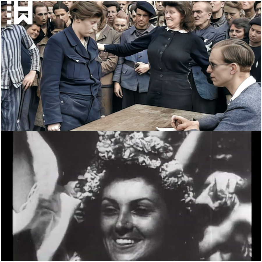 Nazi-Opfer ohrfeigt KZ-Aufseherin, die ihre Tochter ermordete