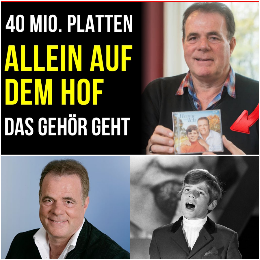 Das tragische Schicksal des Heintje: Wie der Ruhm ihm die Kindheit stahl und das Schicksal ihm alles nahm