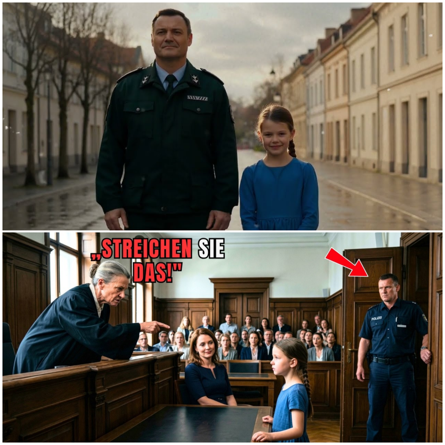 Stiefmutter und Richterin gegen ein Mädchen – ahnen nicht, wer durch die Tür tritt