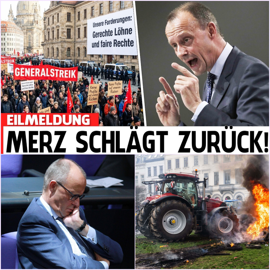 Generalstreik erschüttert die Republik: Wenn der Zorn der Mitte das Kanzleramt ins Wanken bringt