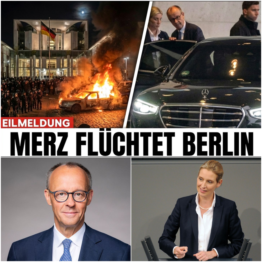 Flucht aus dem Kanzleramt: Wie Friedrich Merz vor dem Volk kapituliert und ein einzelner LKW-Fahrer die Republik lahmlegt