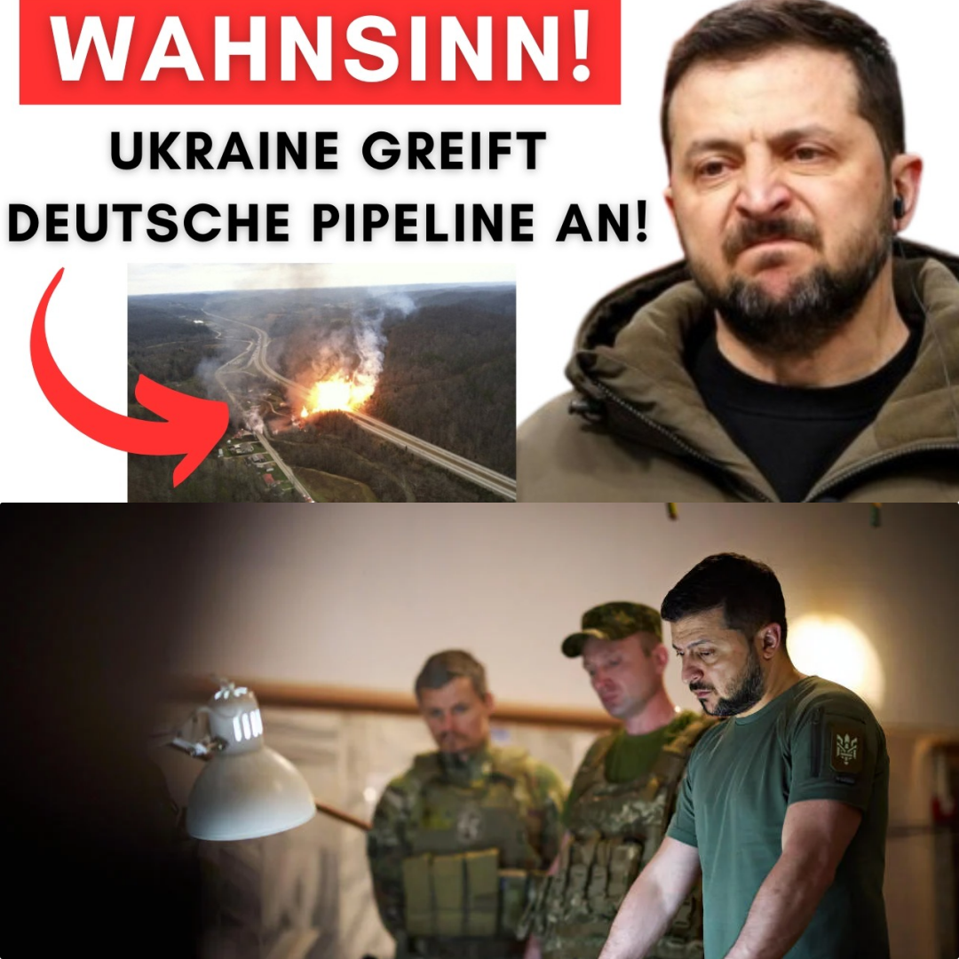 Pipeline-Sabotage und Weltraum-Angriff: Selenskyjs gefährliche Eskalation bringt Deutschland in Bedrängnis!