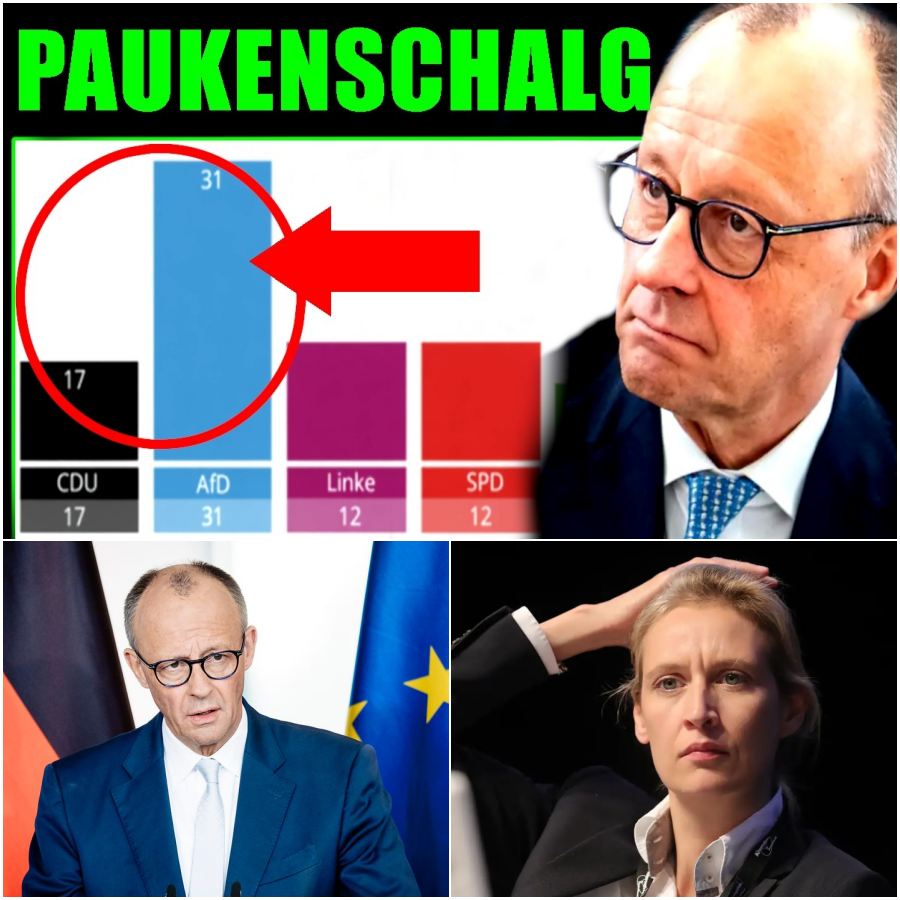 Politisches Erdbeben in Berlin: Der historische Umfrage-Schock, der Friedrich Merz stürzen könnte