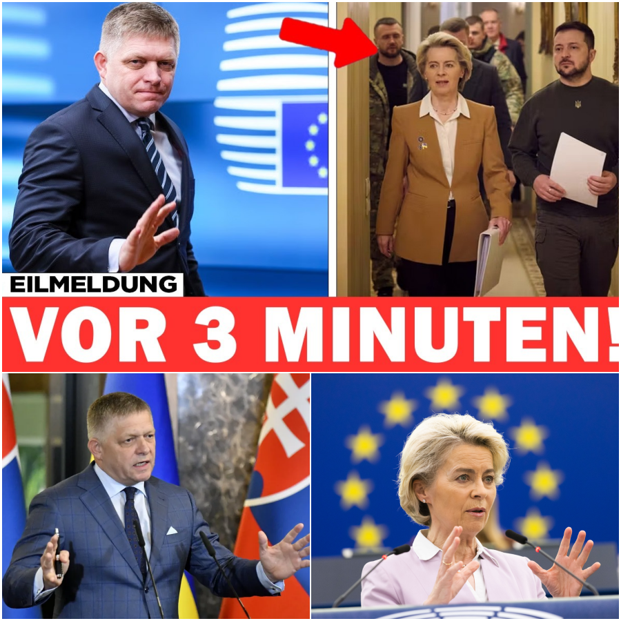 Der 90-Milliarden-Schock: Robert Ficos Veto-Drohung stürzt die EU in eine historische Machtkrise
