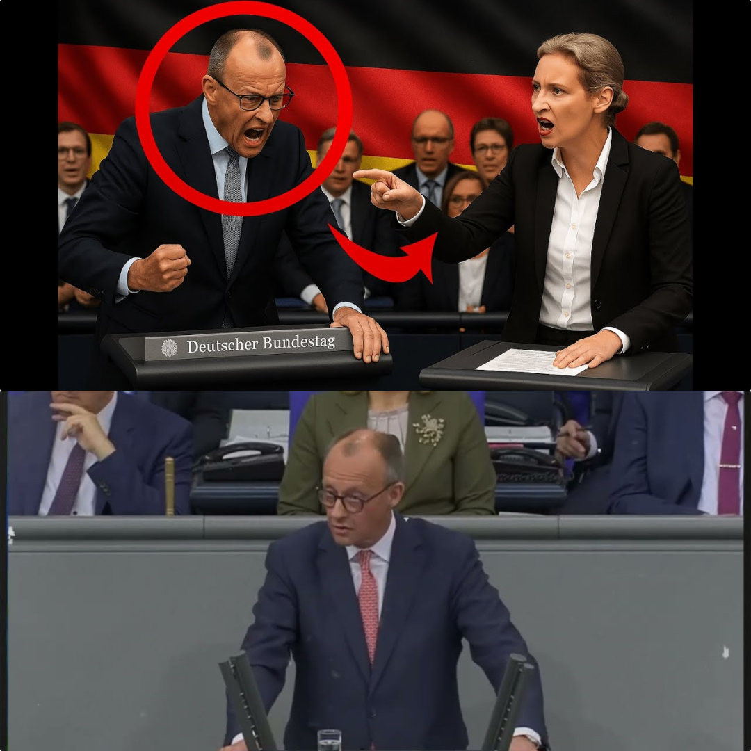 Eklat im Bundestag: Friedrich Merz verliert die Beherrschung beim historischen Schlagabtausch mit Alice Weidel am Tag der Deutschen Einheit