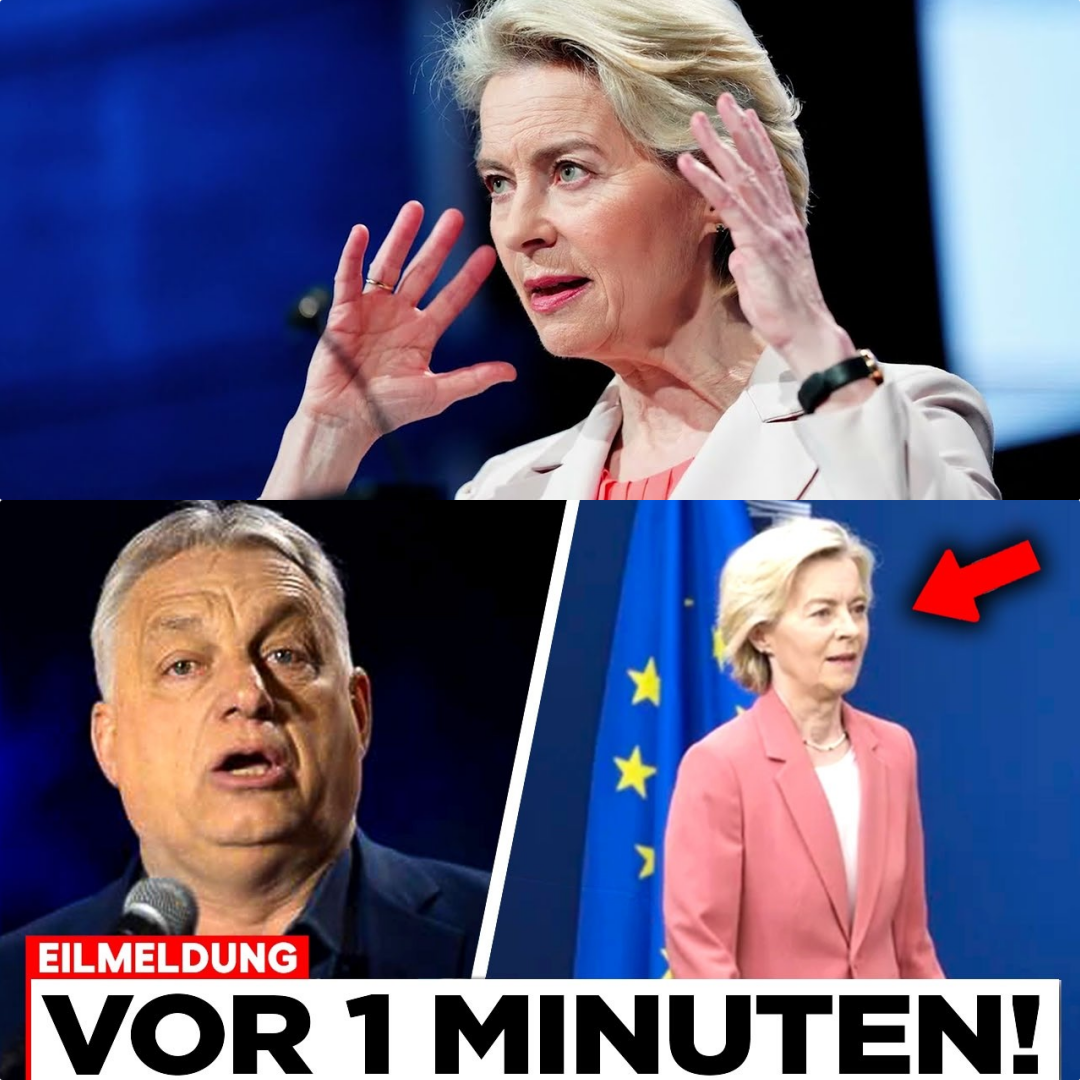 Der Moment des Zusammenbruchs: Wie Viktor Orbán den Brüsseler Apparat entlarvt und Ursula von der Leyen zur Flucht zwang